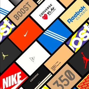 Sneaker Head Canvas art